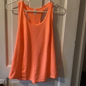 Fila salmon racer back top